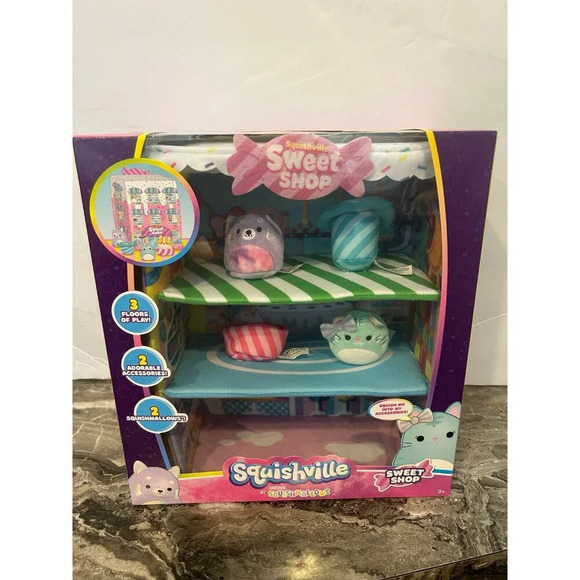 Squishville by Original Squishmallows Sweet Shop Playset BRAND‎ NEW - Picture 1 of 2